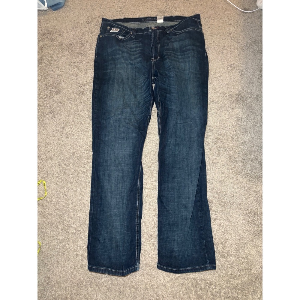 Cinch Ian Dark Wash Relaxed Fit Western Jeans Men 40x34 MB92834030 Stretch Denim